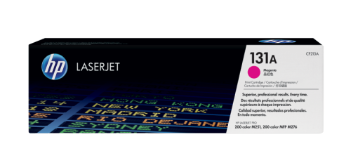 خرطوشة حبر HP 131A الأصلية ذات اللون الأرجواني لطابعات LaserJet (CF213A)