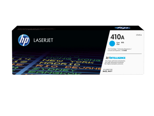 خرطوشة مسحوق الحبر السماوي الأصلية HP 410A LaserJet (CF411A