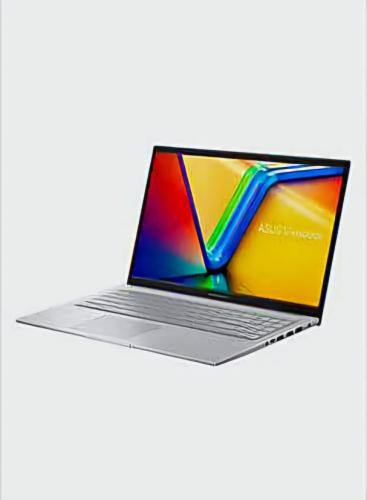 اسوس كمبيوتر محمول Vivobook X1504ZA-NJ602 بشاشة 15.6 بوصة عالية الدقة، معالج Core i7-1255U/ذاكرة وصول عشوائي 16 جيجابايت/محرك أقراص SSD سعة 512 جيجابايت/بطاقة رسومات Intel UHD/نظام تشغيل DOS (بدون نظام تشغيل Windows) باللغة الإنجليزية/العربية باللون الفضي