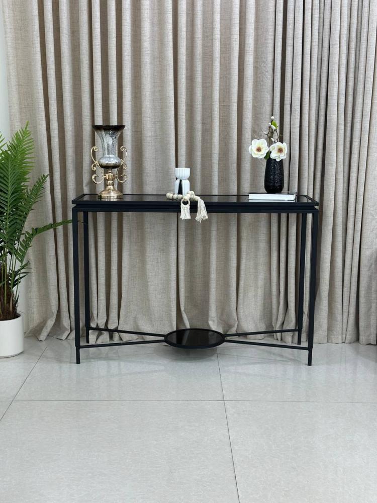 مدخل كونسول سطح زجاج  بتصميم عصري متوفر الوان