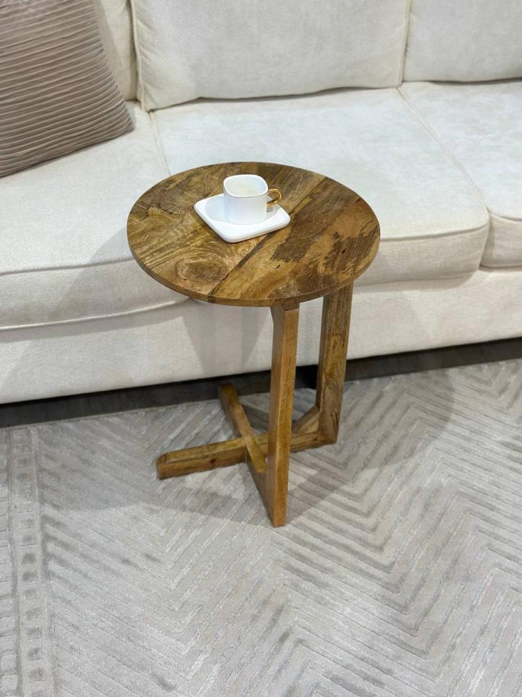 طاولة خدمة خشب بني