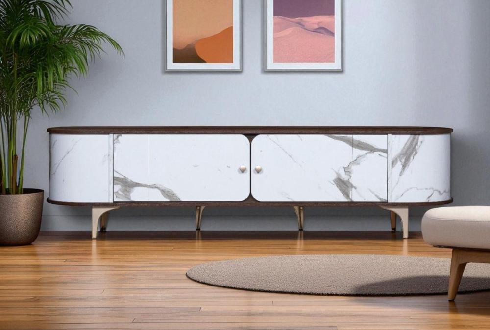 طاولة بلازما بني بتصميم جديد من تودو – أناقة تليق بمنزلك 160 سم