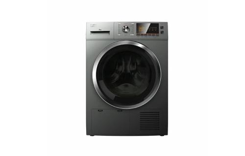 جنرال سوبريم نشافه تعبئه امامية 8 كيلو, مع مكثف, ستيل داكن , GS807SS