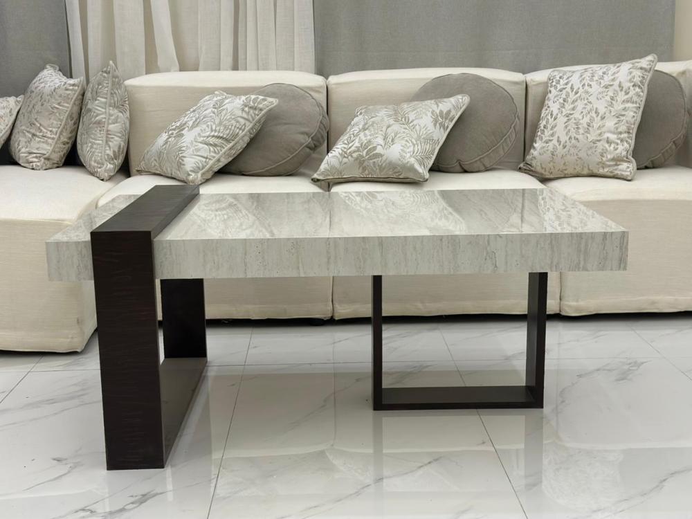 طاولة ضيافة مفرد بديل رخام