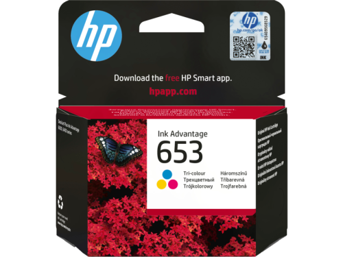 خرطوشة الحبر الأسود ثلاثية الألوان HP 653 Advantage (3YM74AE