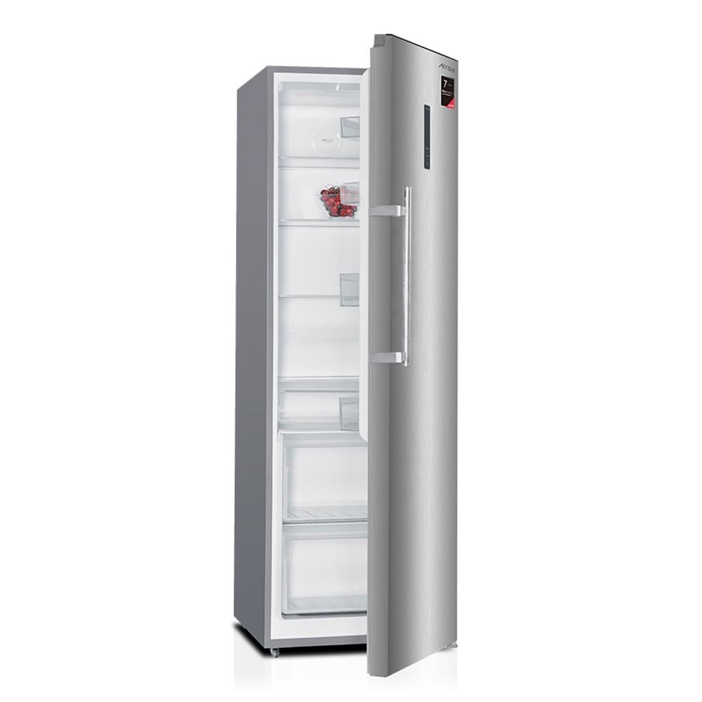 ثلاجة ارو عمودية باب واحد ، 12.43 قدم مكعب ، 352 لتر ، نوفروست ، فضي ، RO1-470LNF