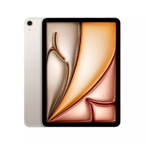 iPad Air 2024 (الجيل السادس) M2 مقاس 11 بوصة وسعة 128 جيجابايت بتقنية Starlight Wi-Fi - إصدار الشرق الأوسط
