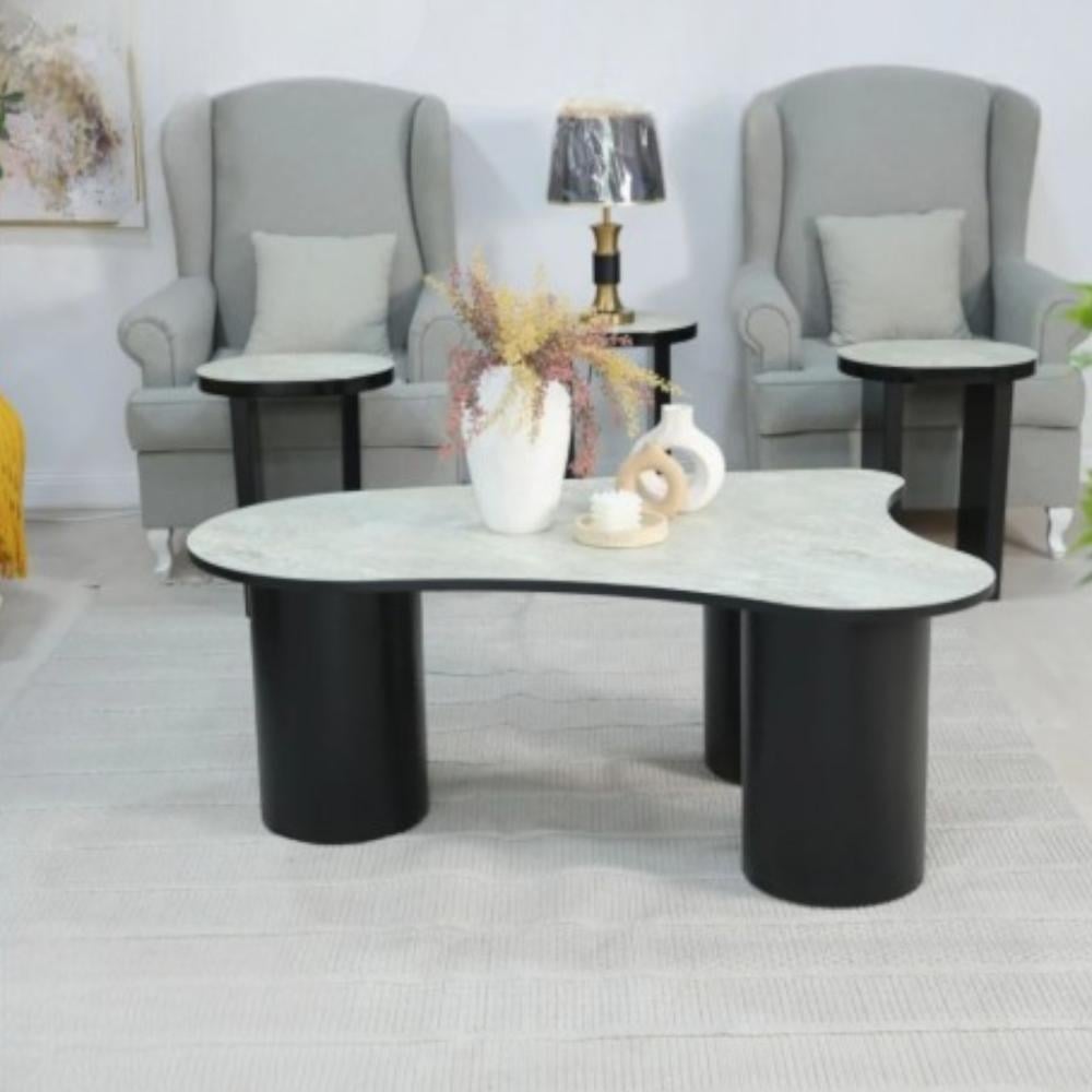 طقم  طاولة تقديم 4 طاولة خدمة