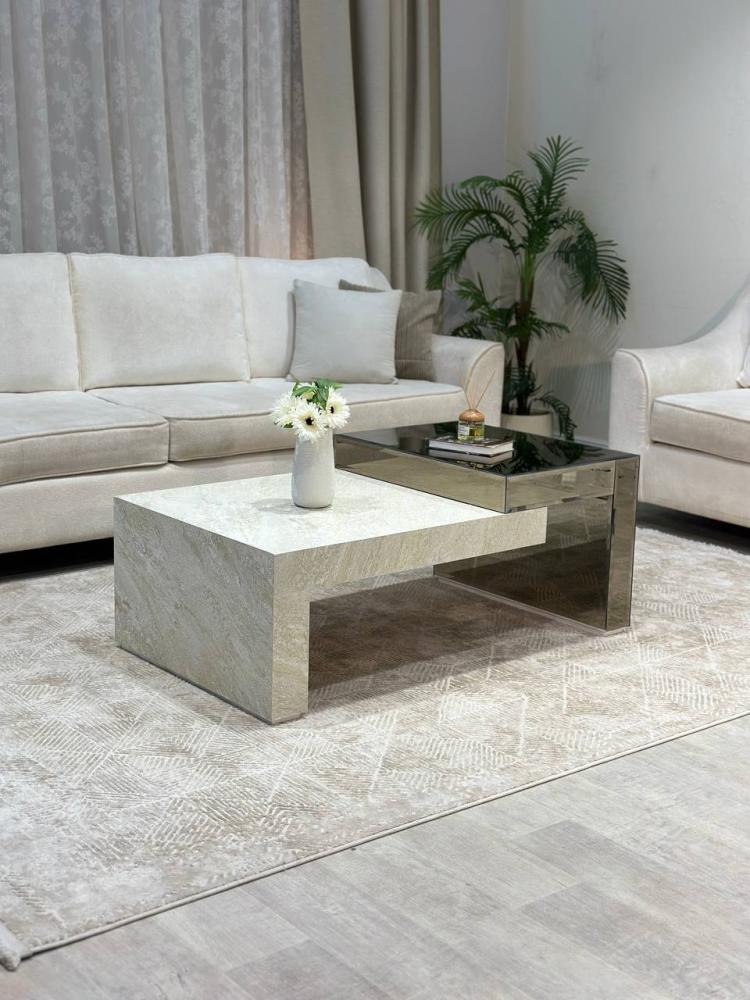 طقم طاولات  مع 6 خدمةبتصميم فاخر من تودو – وصل حديثًا