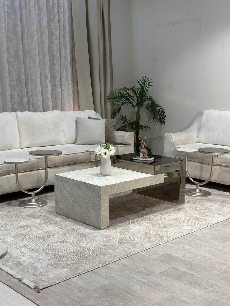 طقم طاولات  مع 6 خدمةبتصميم فاخر من تودو – وصل حديثًا