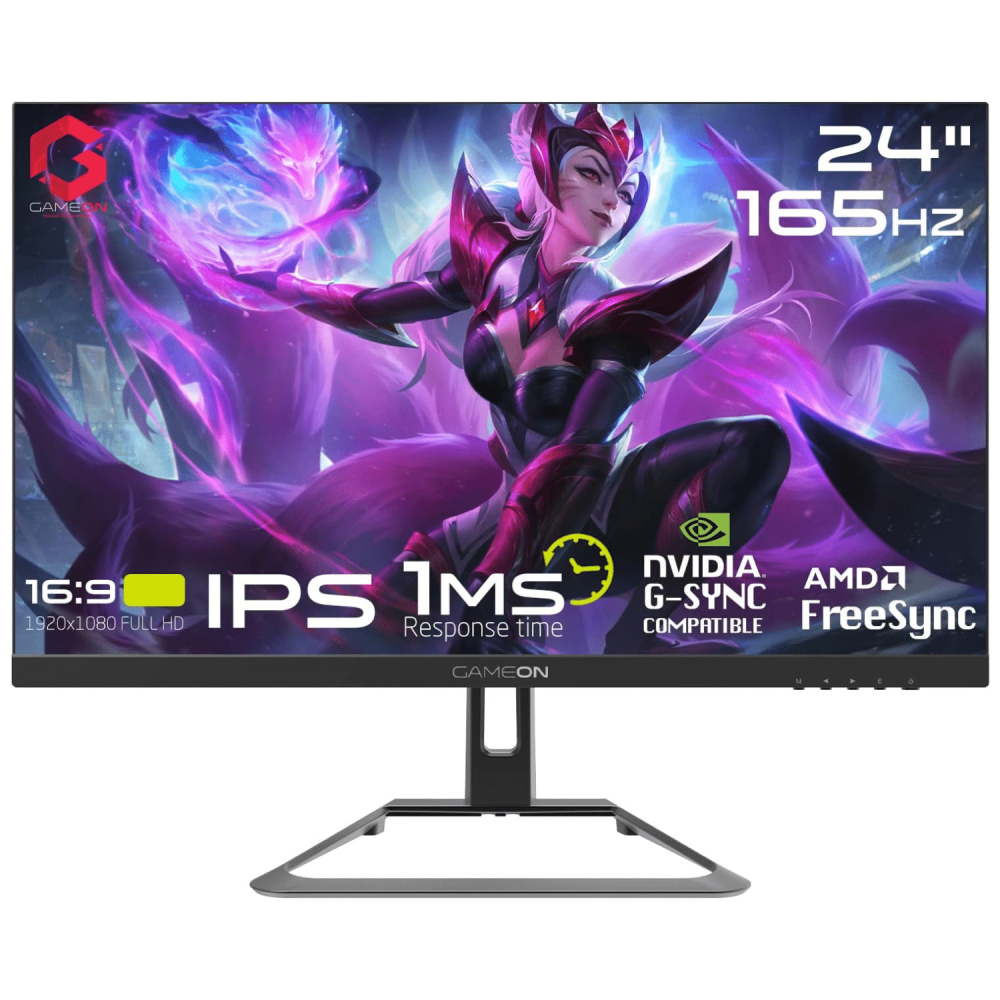 GAMEON 24 IPS 165Hz 1Ms شاشة