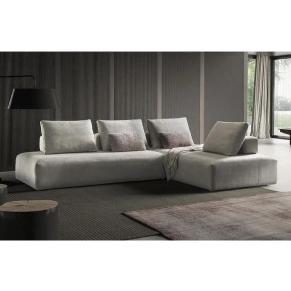 كتبة زاوية كتان وام دي اف رمادي