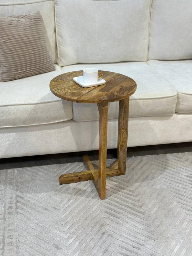 طاولة خدمة خشب بني