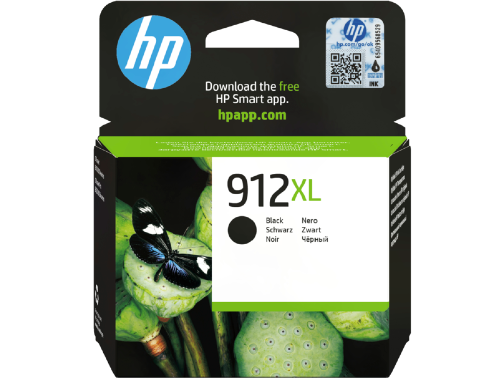 خرطوشة الحبر الأسود الأصلية عالية الإنتاجية HP 912XL (3YL84AE