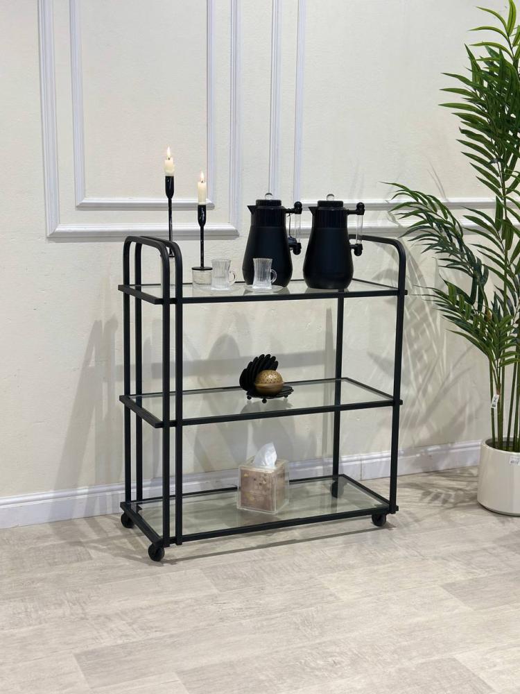 عربية تقديم 3 أدوار بتصميم عصري أنيق