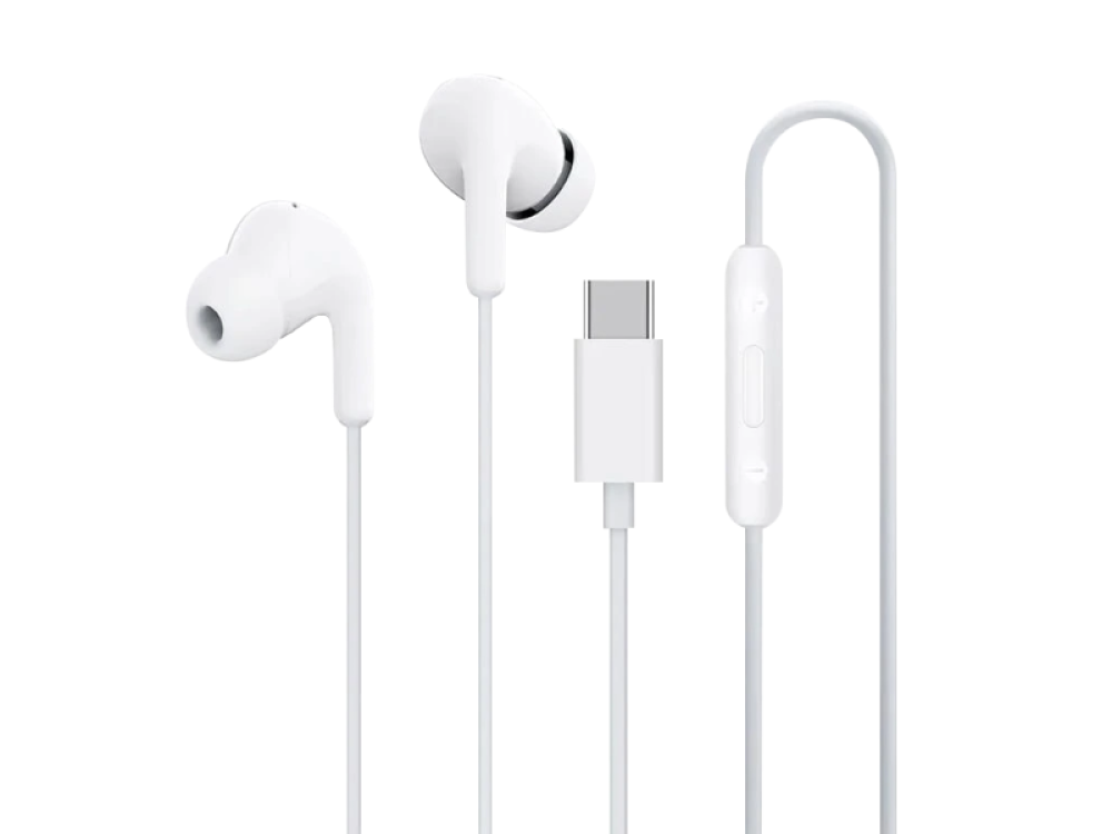 سماعة اذن شاومي السلكية بمنفذ USB-C سلكية BHR8931GL - أبيض