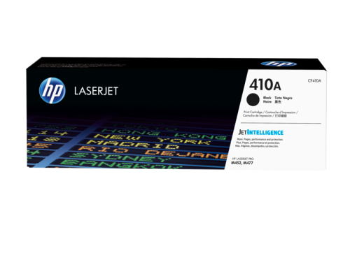 خرطوشة مسحوق الحبر الأسود الأصلية HP 410A LaserJet (CF410A