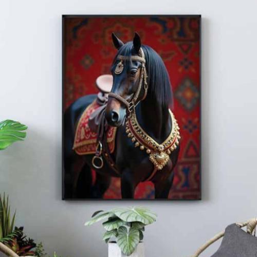 لوحة جدارية مقاس 120×80 إطار خارجي