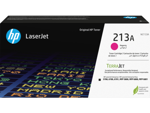 خرطوشة مسحوق الحبر الأرجواني الأصلية HP 213A LaserJet (W2133A)