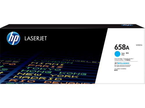 خرطوشة مسحوق الحبر السماوي الأصلية HP 658A LaserJet (W2001A)