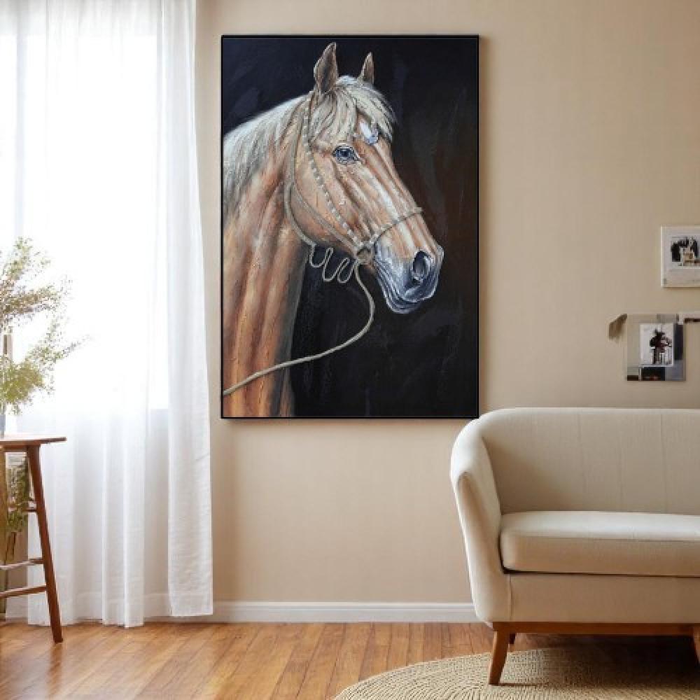 لوحات جدارية خيل 82*122 سم