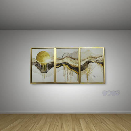 طقم لوحة ثلاثي ديكور 90x60