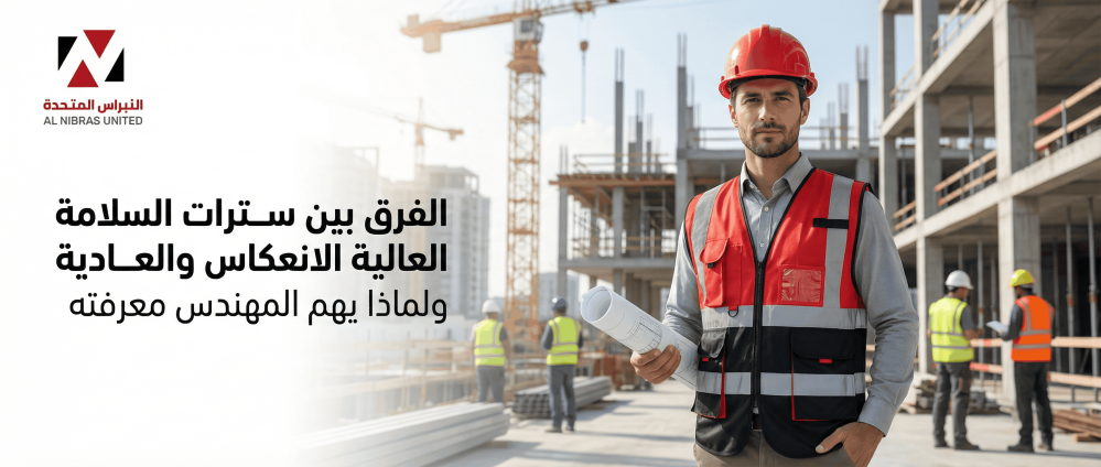 الفرق بين سترات السلامة العالية الانعكاس والعادية ولماذا يهم المهندس معرفته