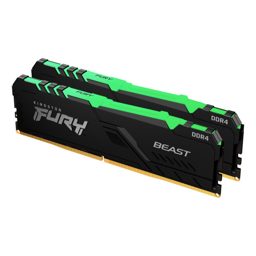 Kingston Fury Beast RGB 16GB (8GBx2) 3200Mhz