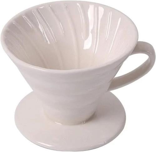 قمع V60 سيراميك ابيض 01