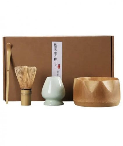 طقم تحضير ادوات الماتشا - سماوي