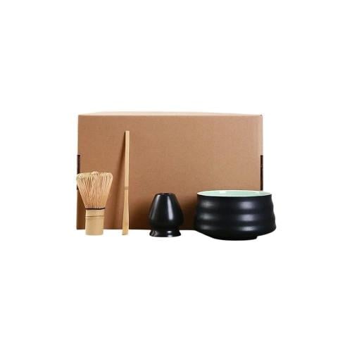 طقم ادوات ماتشا اسود