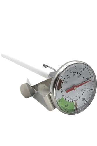مقياس درجة الحرارة قاعدة ابيض تيرمومتر