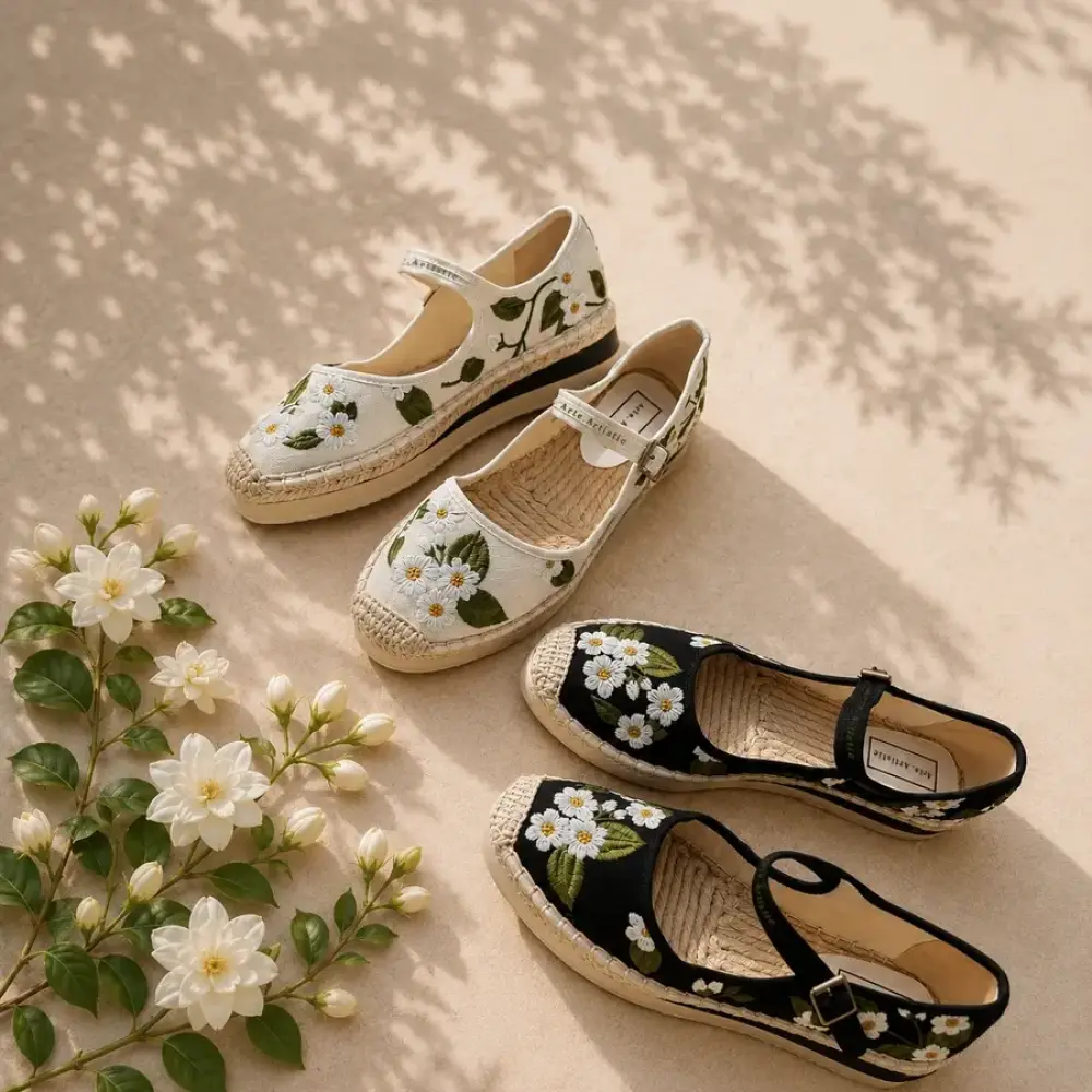 Jezan Jasmine Espadrilles