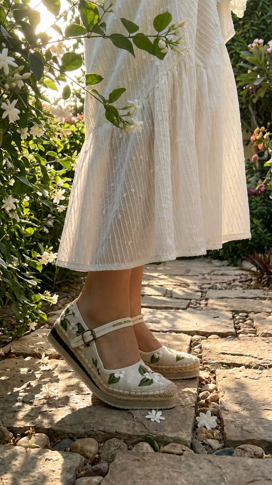 Jezan Jasmine Espadrilles