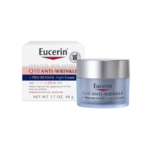 Eucerin- كريم الوجه الليلي بالريتنول من يوسرين