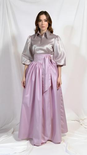 طقم تفته مطرز بكرستال موف