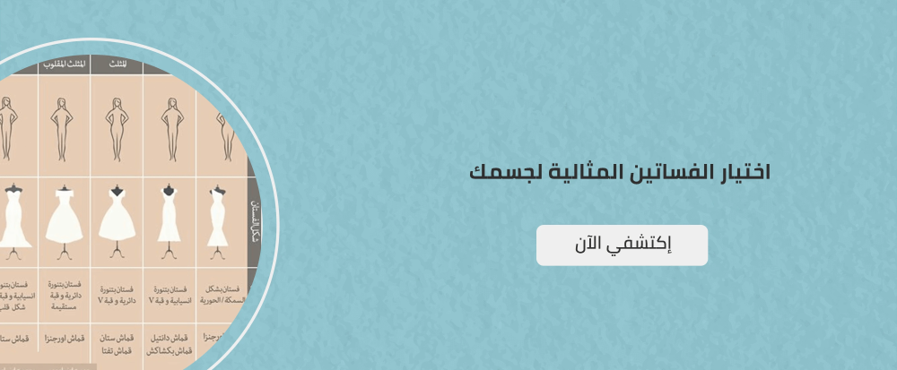 اختيار الفساتين المثالية لجسمك