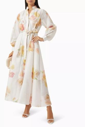 فستان صيفي بحزام