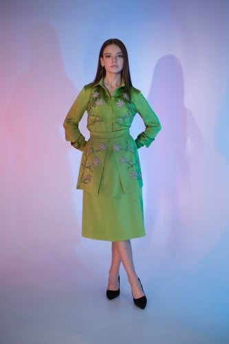 طقم بلوزة وتنورة من متجر ايفروز - Efruz