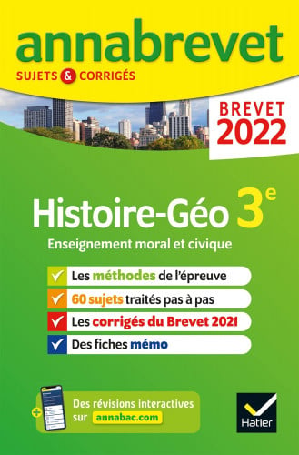 Annabrevet 2022 Histoire-géographie