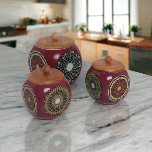 علبة تخزين سراميك