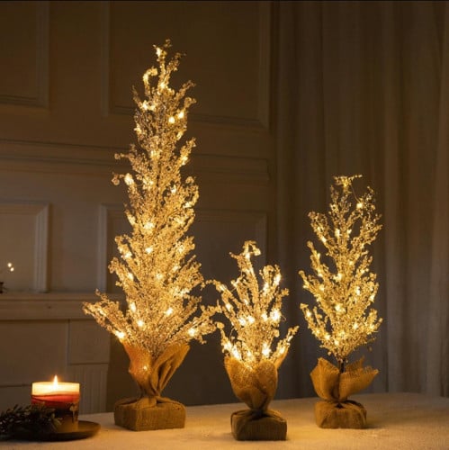 شجره كريستال بإضائه