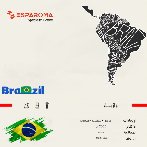 قهوة مختصة برازيليه  250 جرام