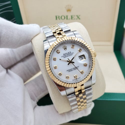 ساعه رولكس  ديت جست  مقاس 36