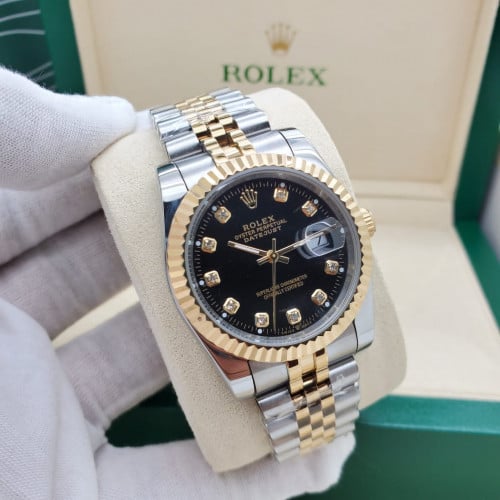 ساعه رولكس  ديت جست  مقاس 36