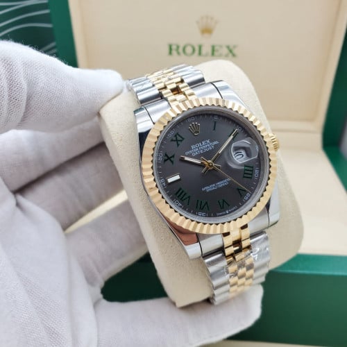 ساعه رولكس  ديت جست  مقاس 36