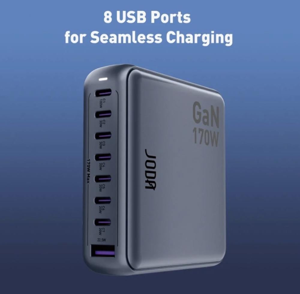 منصة فولتكس 170 واط 8 منافذ من Joda