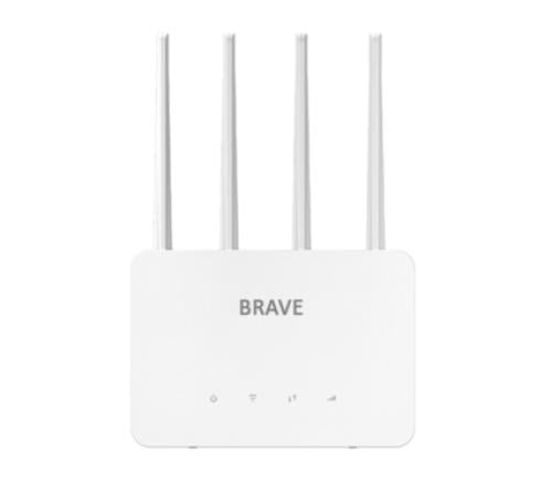 راوتر منزلي ومتنقل بسرعة 150 من شركة Brave