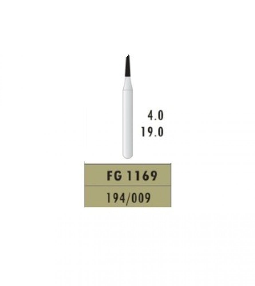 Layan Carbide Bur Round Taper 19MM Pack of 5 194/009 FG1169