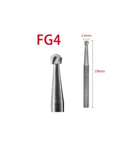 FG Carbide BUR ISO: 001/014-(pack of 5 ) -FG-4